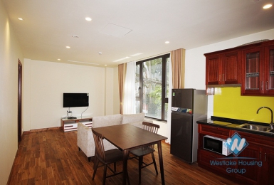 An affordable and modern 1 bedroom apartment for rent in Tay ho, Ha noi